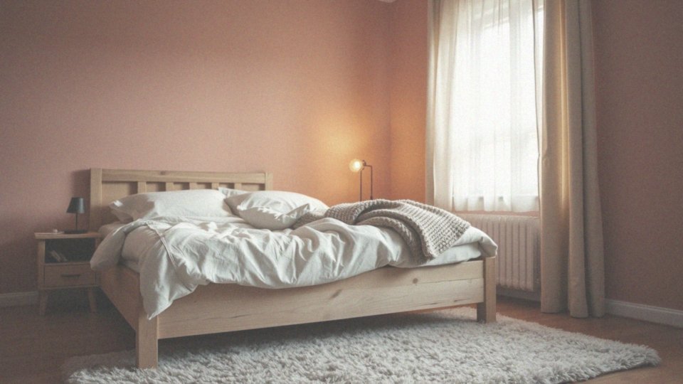 Jakie są zalety używania ciepłych kolorów w sypialni?