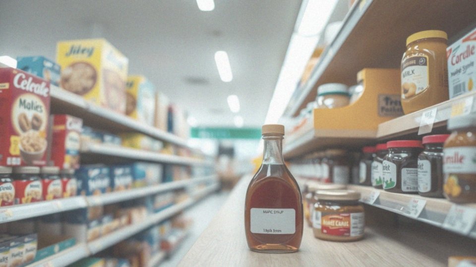 W jakim opakowaniu dostępny jest syrop klonowy w Biedronce?