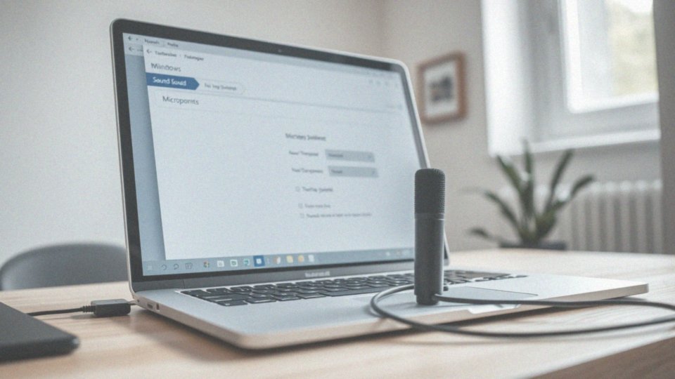 Jak sprawdzić właściwości mikrofonu w Windows 11?